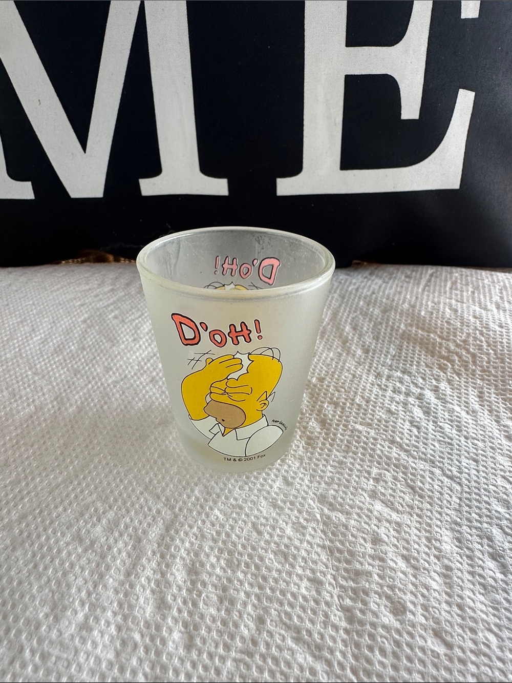 'D'oh!' Homer Shot Glass - Yellow